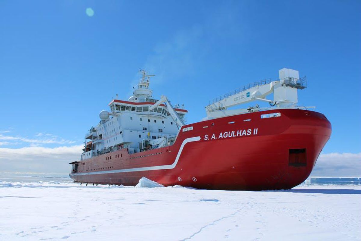 The South African ship that found Antarctica’s Endurance wreck is vital for climate science