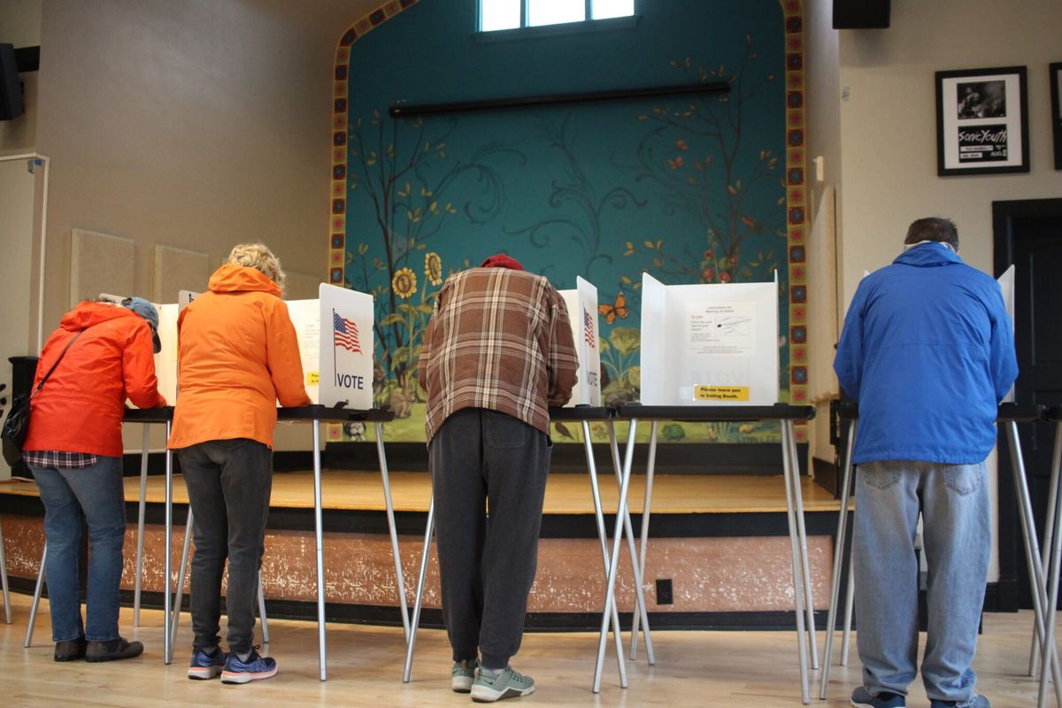 Early Election Day turnout is calm but steady in Milwaukee and Madison