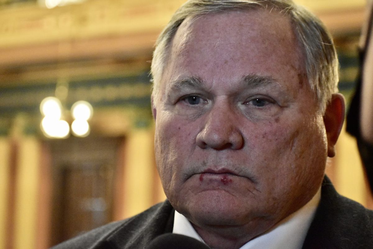 Michigan election denier denies he abused his wife