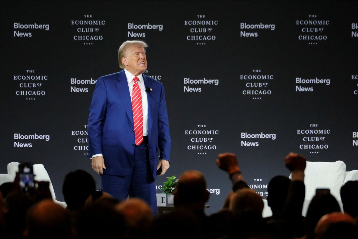 Watch: Trump responds to question about deficit by rambling about Air Force One