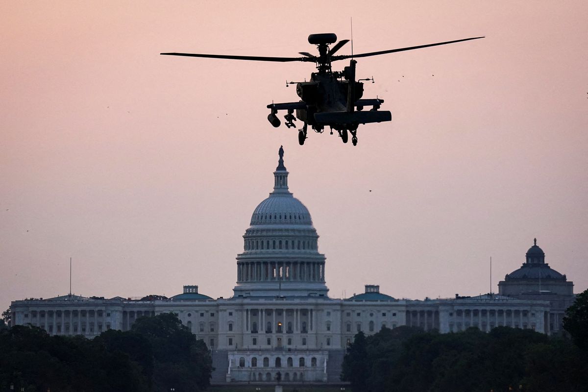 'Let all hell break loose': What's our plan for Trump's military parade?