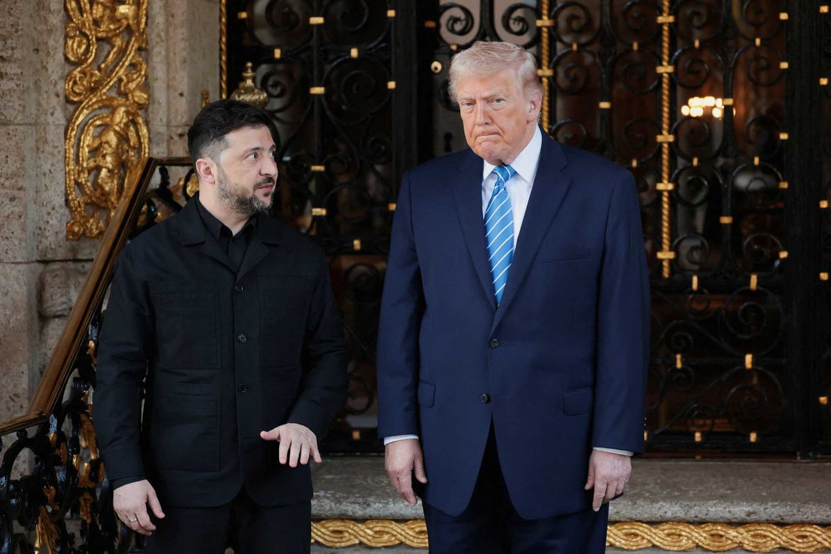 Trump casually lays blame for ‘explosions’ across Russia on Ukraine to Zelenskyy’s face