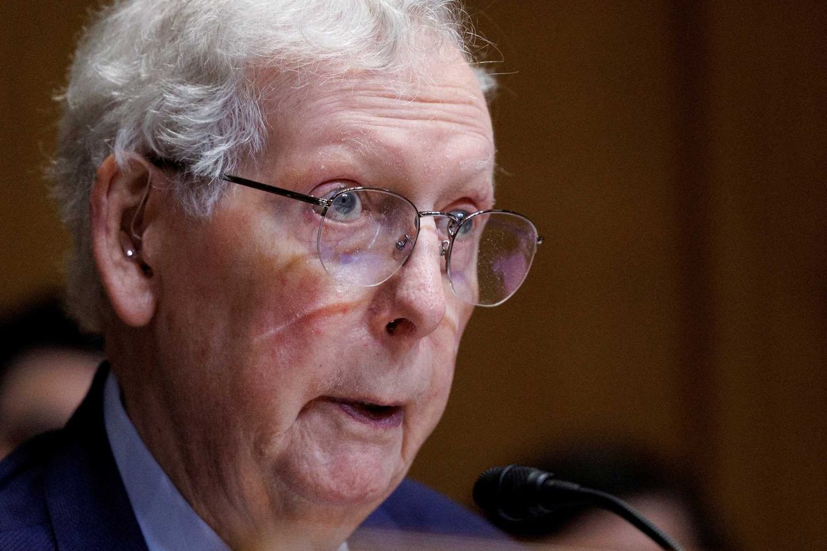 Mitch McConnell's wife did something 'bizarre' after he was hospitalized: report