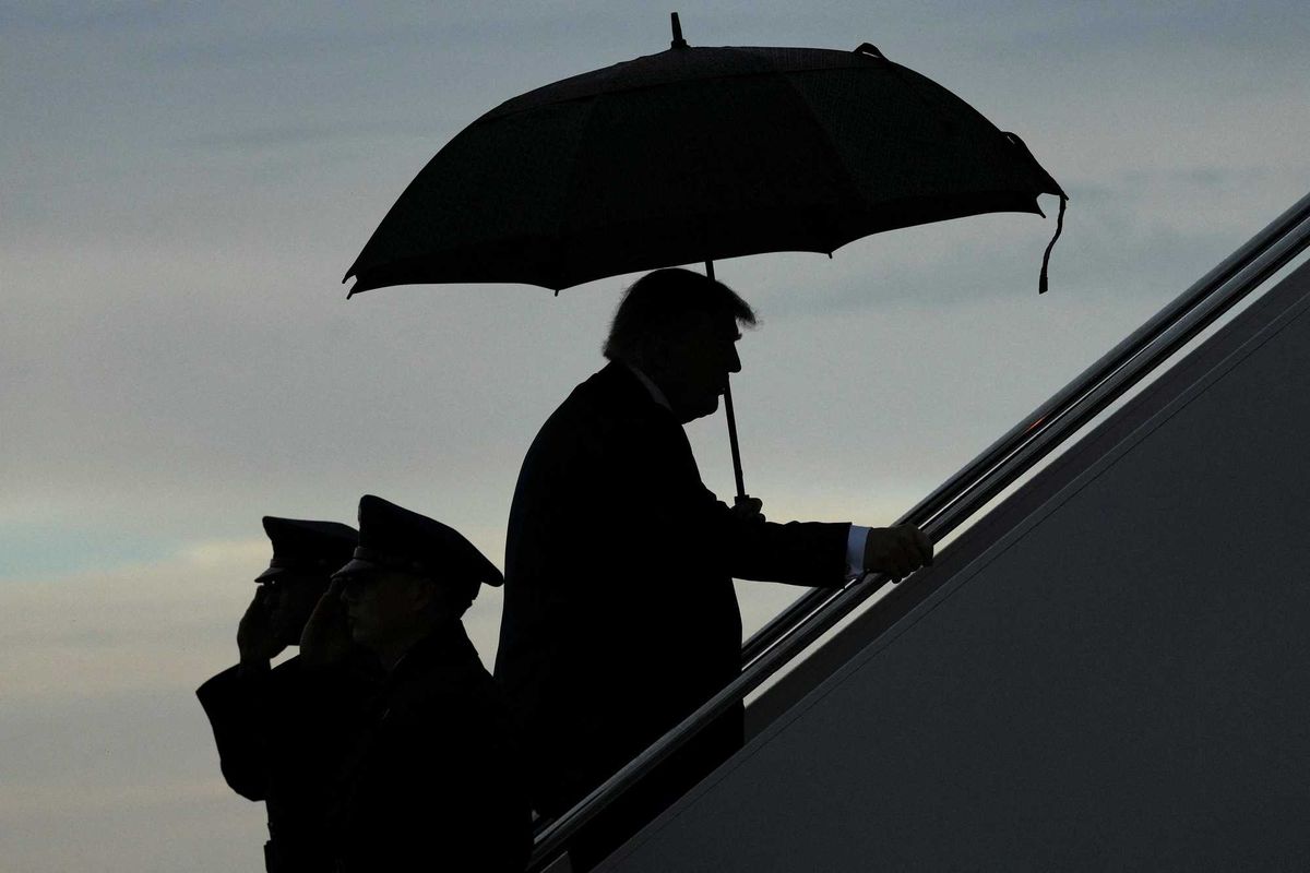 ‘What in the world?’ Trump sparks online frenzy with head-turning new look