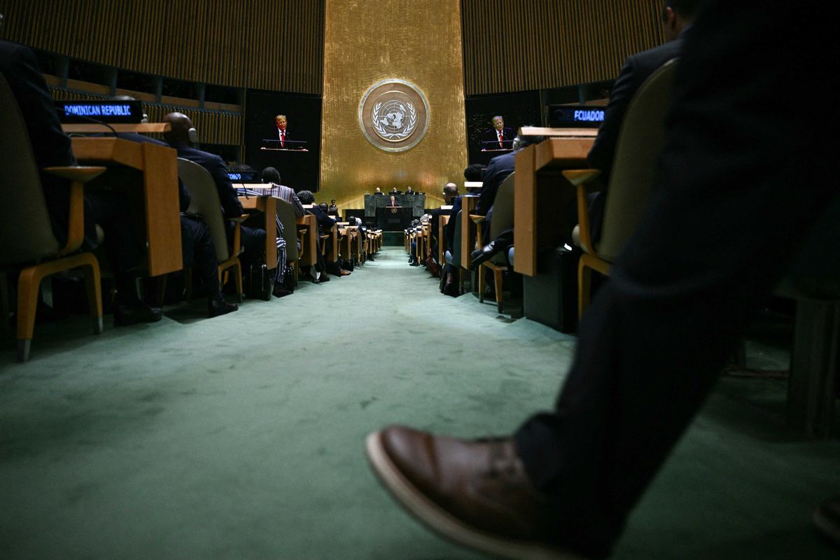 UN walkout triggered as Trump predicts demise of 'failed' neighbor: 'It will fall'