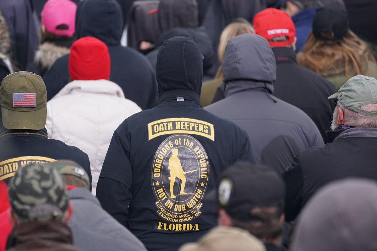 Crying J6 defendant breaks with spouse in court: 'He chose the Oath Keepers over his family'