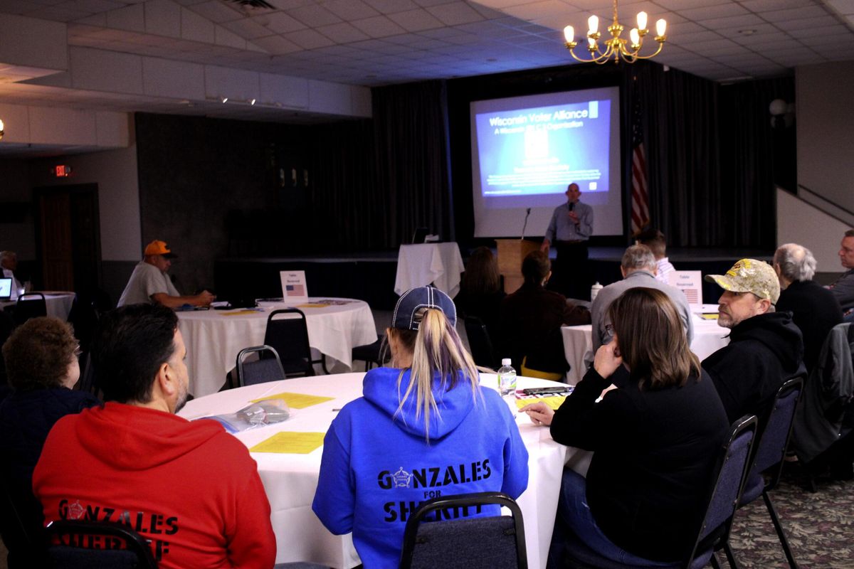 Conspiracies with a cash bar: 'Election integrity' event rehashes long-debunked allegations