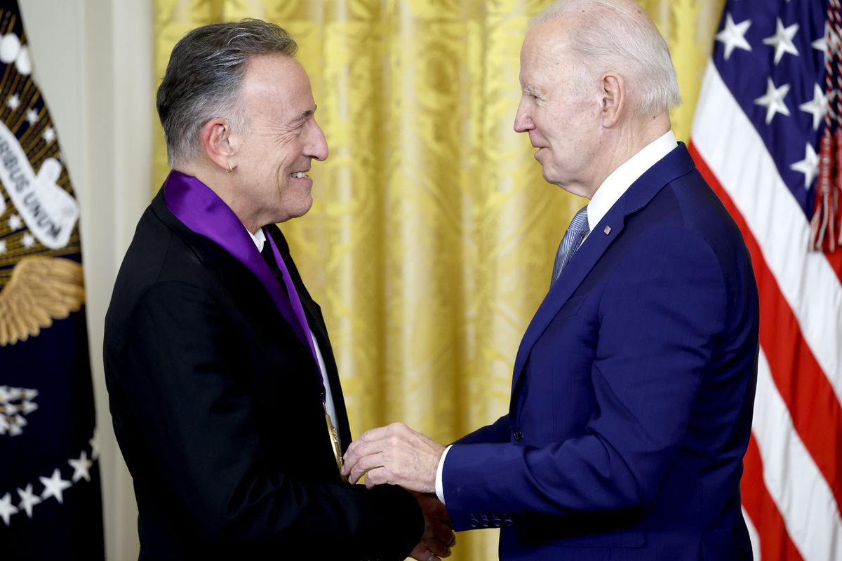 Biden teases 2024 White House run while rocking with Bruce Springsteen Biden teases 2024 White House run while rocking with Bruce Springsteen