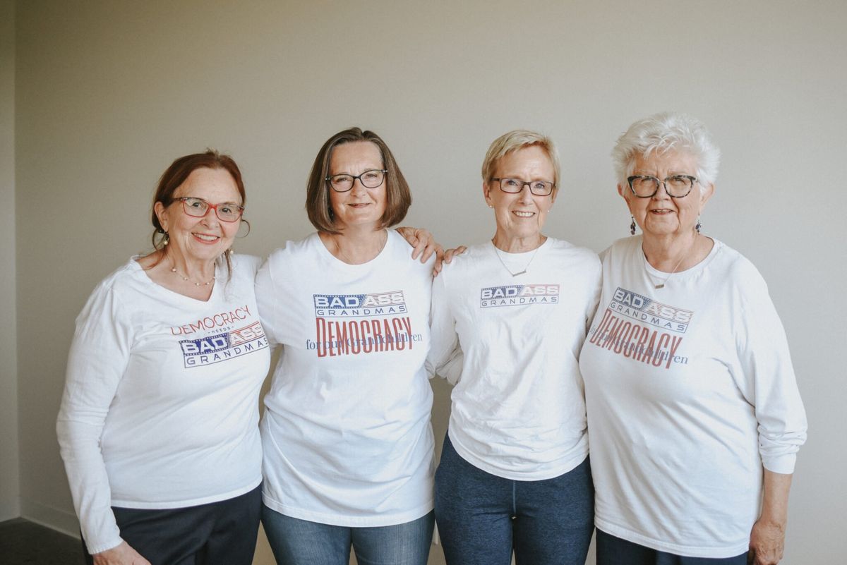 BadAss Grandmas want you to get involved for democracy