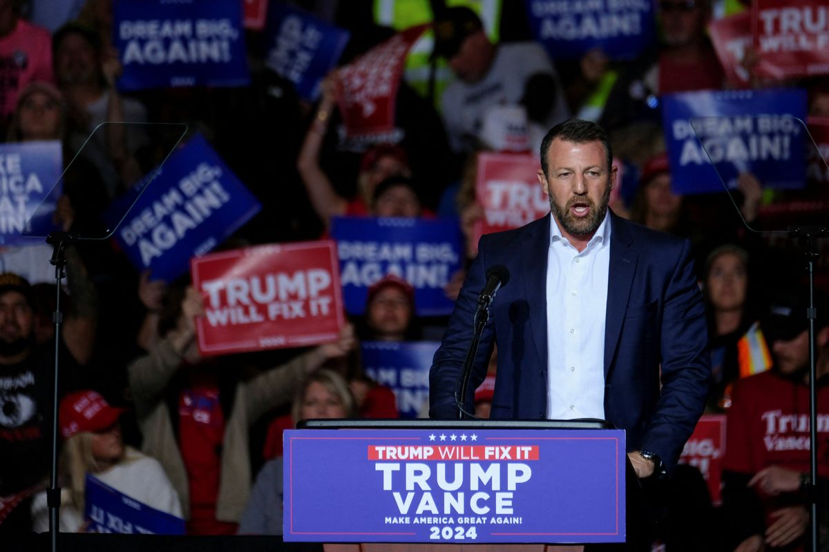 'We're not talking about cage fighting': Testy Republican fumes at Trump election question