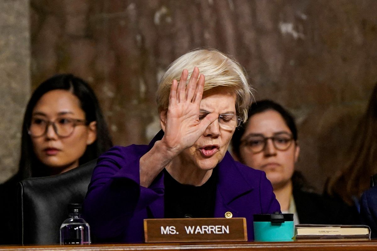 'Stop right there!' Sen Warren throws Hegseth's words back at him in tense exchange