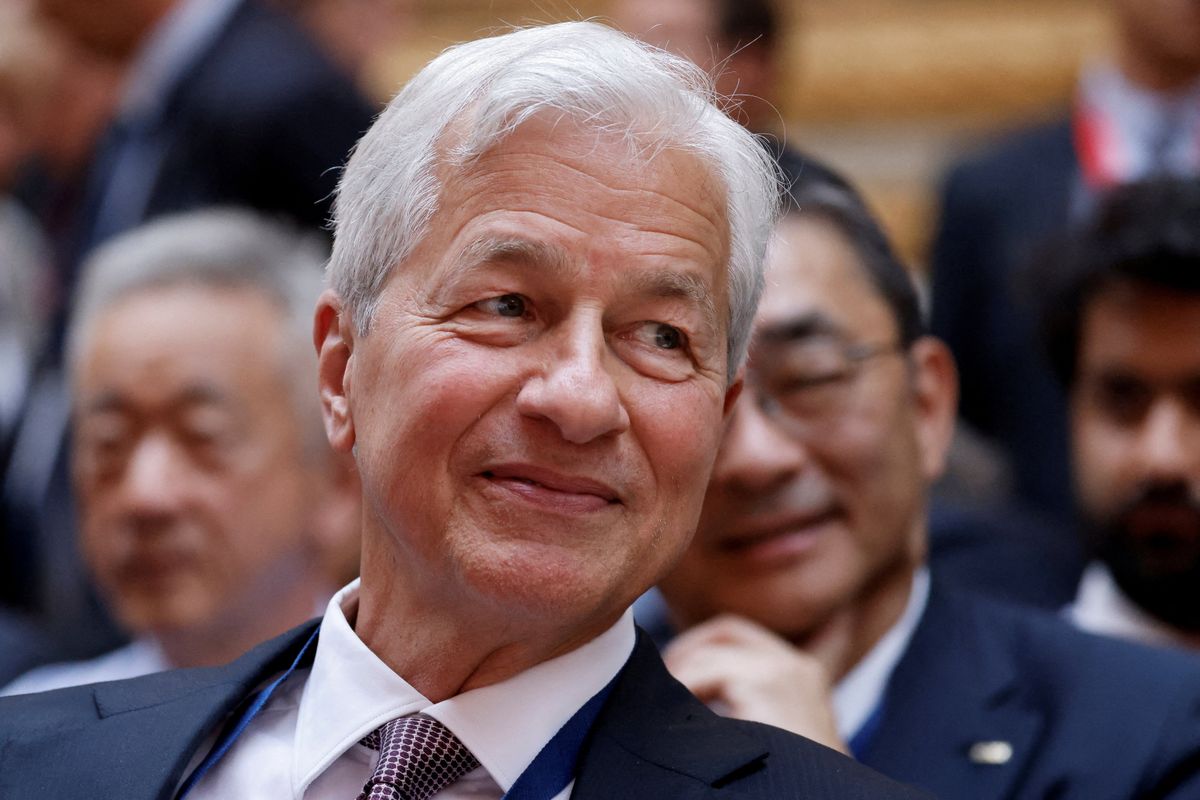 'Oops': JPMorgan CEO shredded after belatedly realizing Trump's tariffs are bad