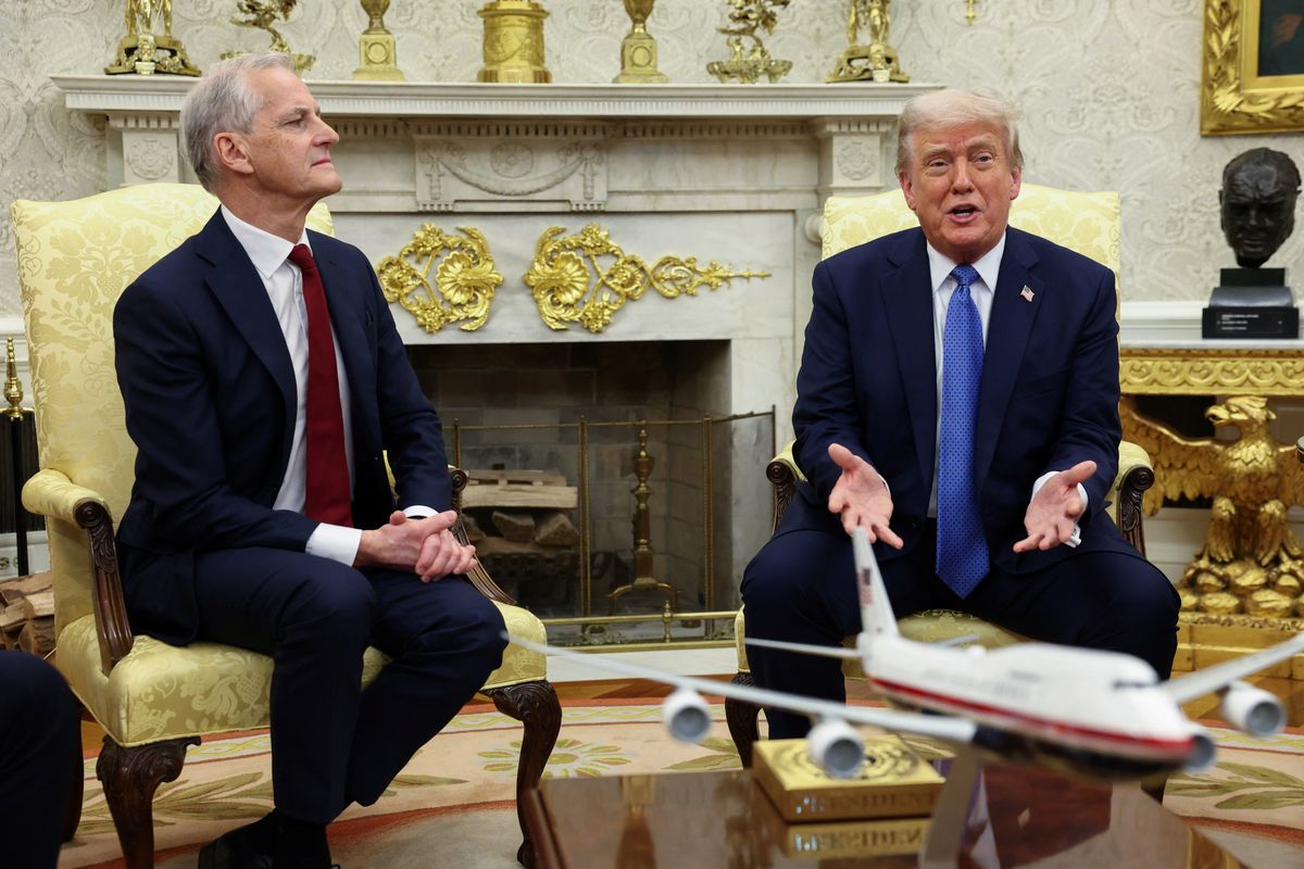 'That's what you are!' Trump launches confused rant about role of Norwegian guest