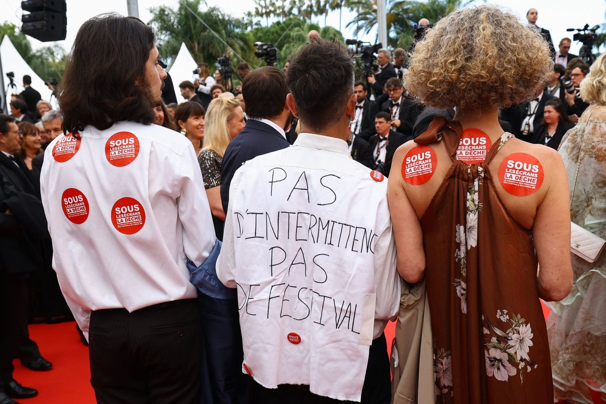 'Let us rise up!' Hundreds of furious movie A-listers speak out at Cannes