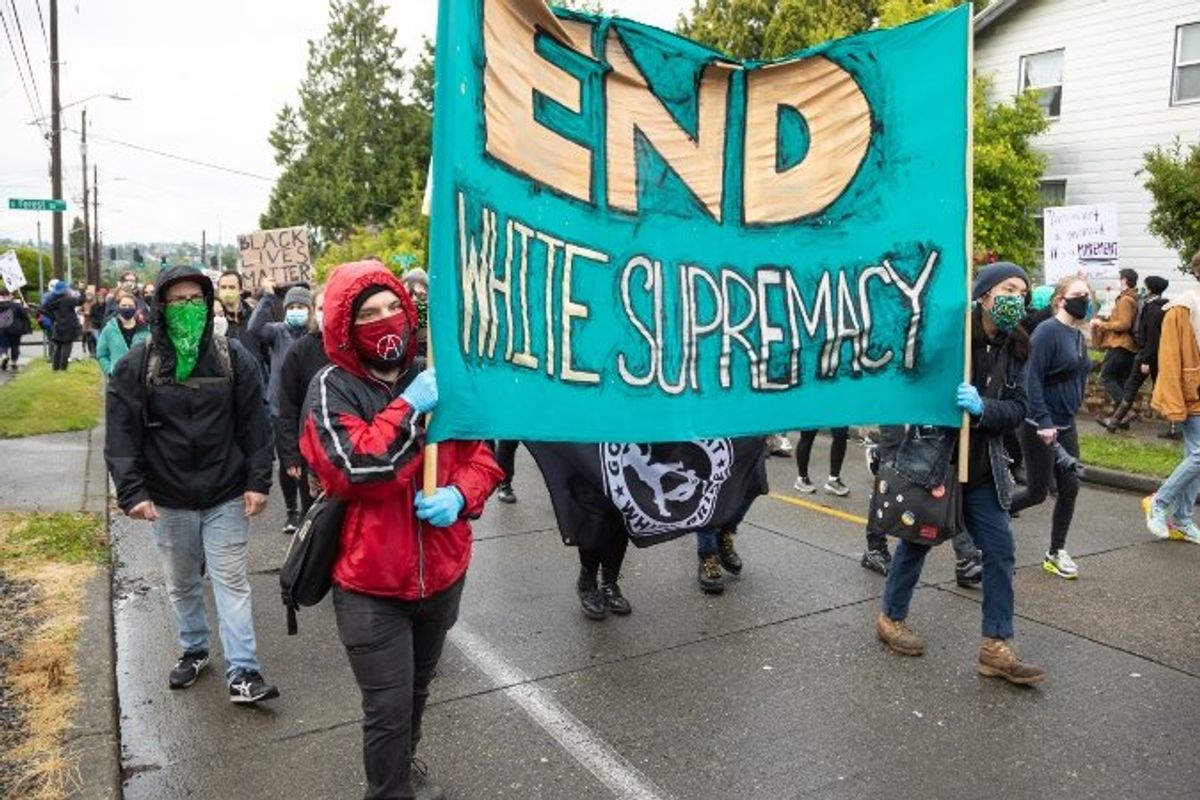 Shock move earns Trump accusations of sheltering white supremacism
