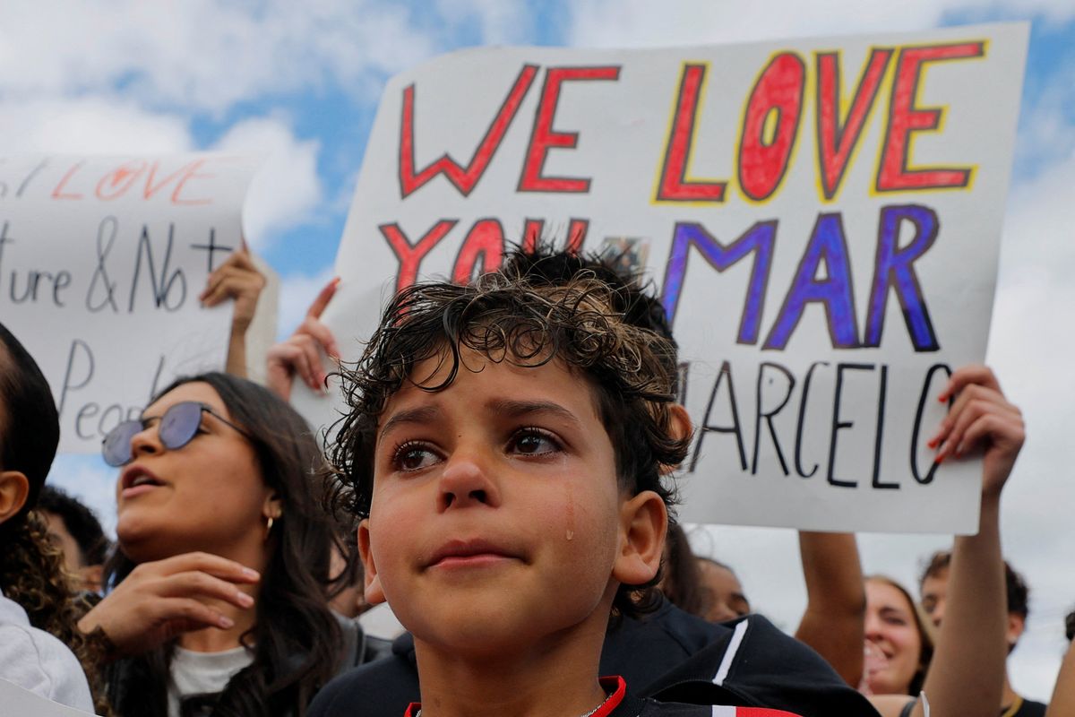 Outraged town rises up as ICE detains teen on way to volleyball practice