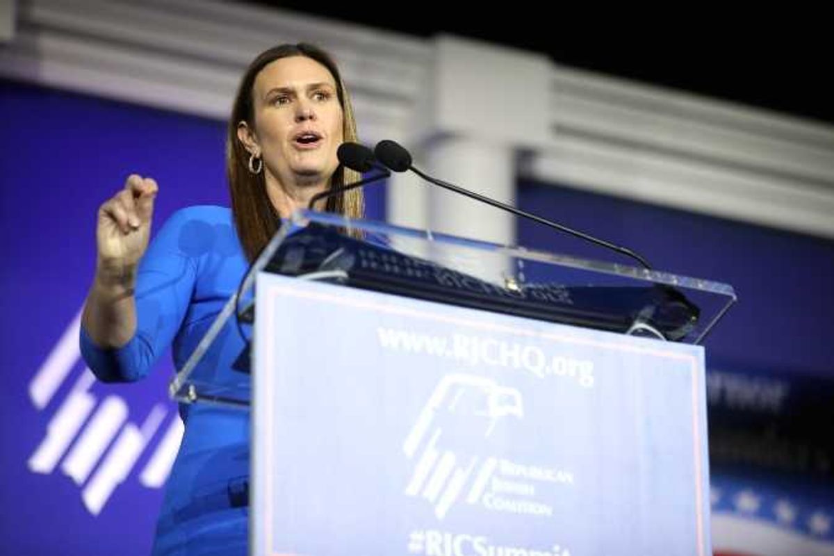 Sarah Huckabee Sanders slammed by members of own party for 'unacceptable' election plan