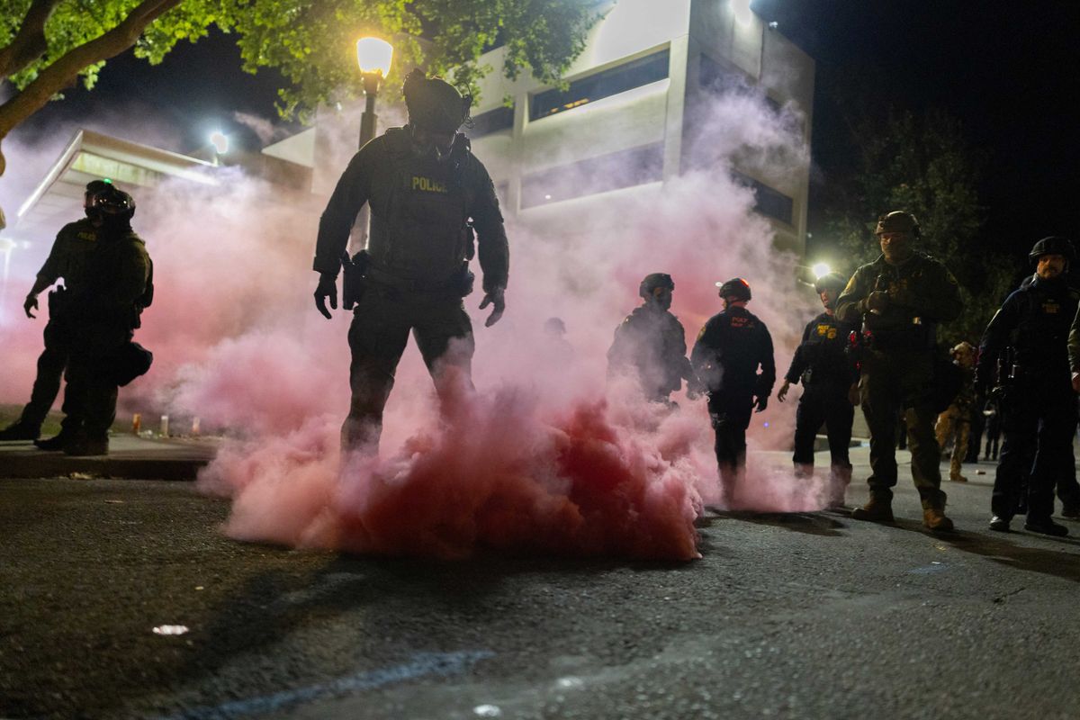 'Republic is in big trouble': Senator shocked as he sees troops attack peaceful protesters