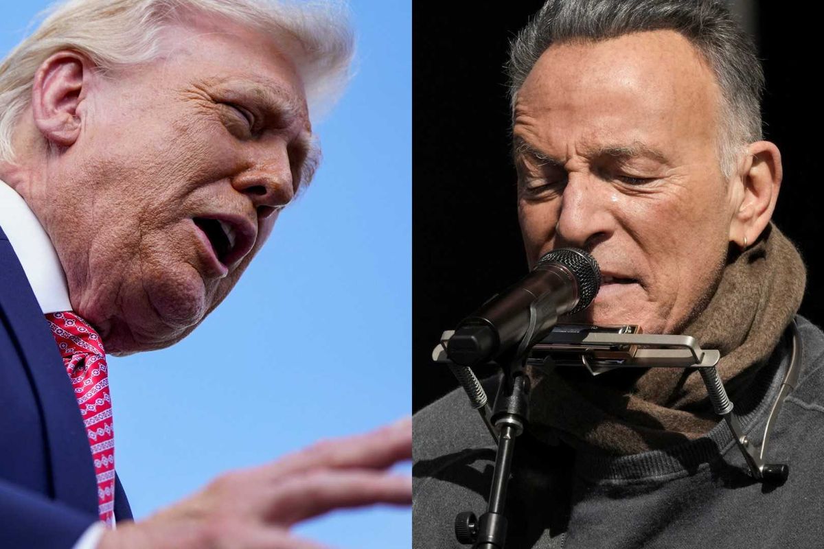 Trump reboots Bruce Springsteen feud with ugly image of decrepit teeth