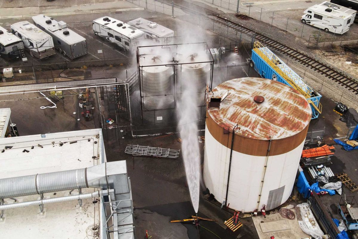 'The crisis is not averted': Toxic tank explosion threat elevated to national emergency