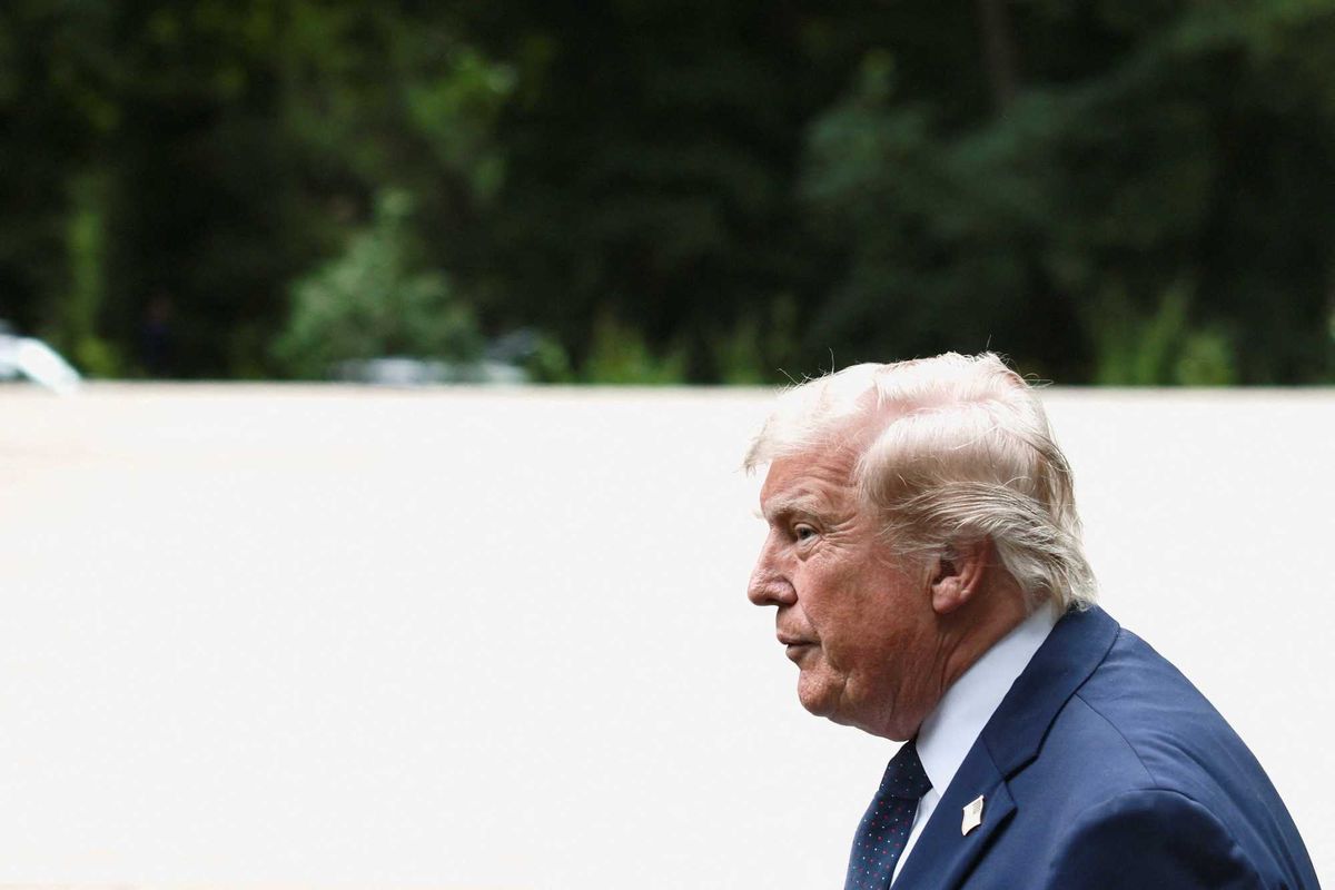 Bragging Trump is suddenly tight-lipped — and it proves he knows what he's done