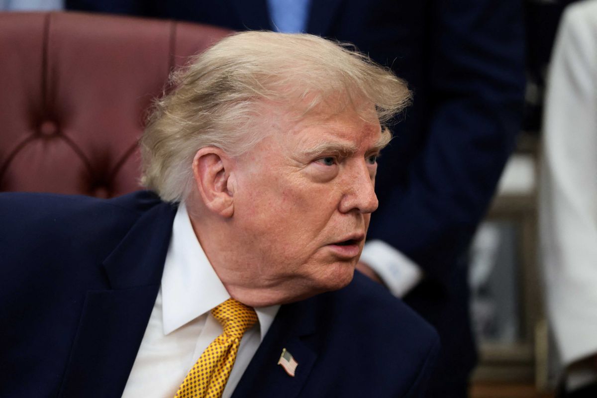 'Don't ever talk again!' Trump blows fuse as he's asked if he'll fire Jeannine Pirro