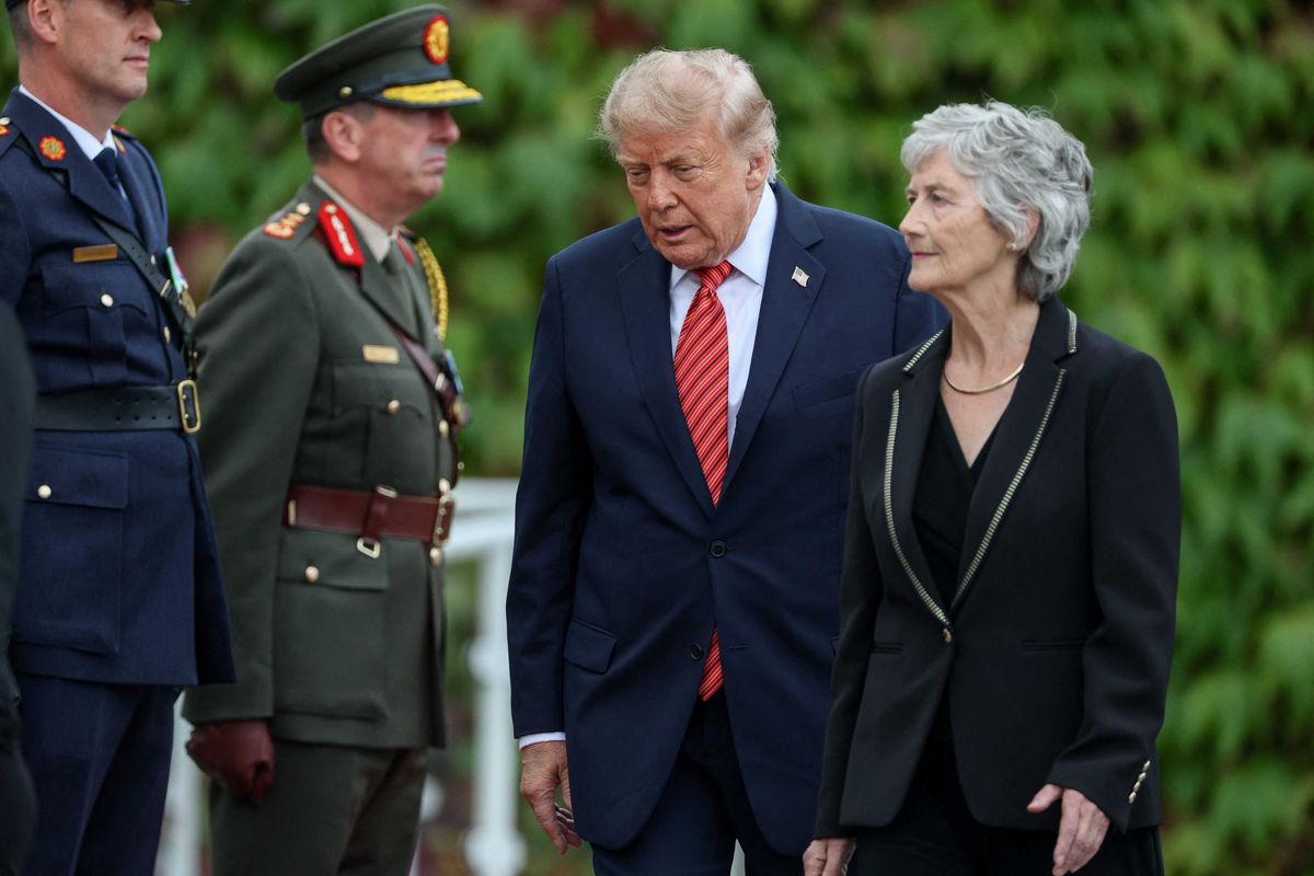 Cheers as Irish president tells Trump off to his face: ‘She read him out!’