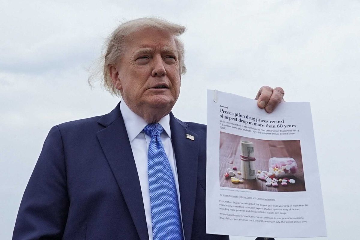 Trump’s big brag inadvertently credits Joe Biden with major accomplishment