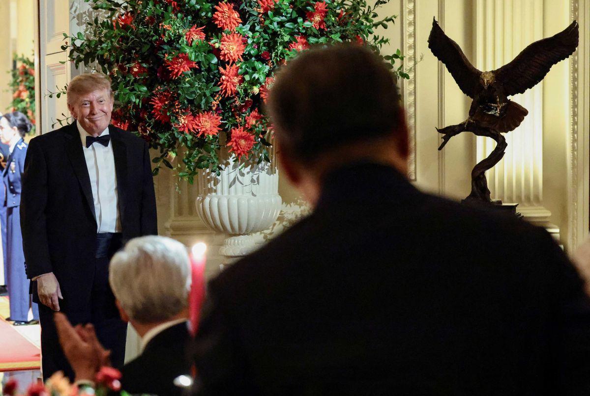 Trump's 'knowing grin' at 'Great Gatsby from hell' sends telling message: analysis