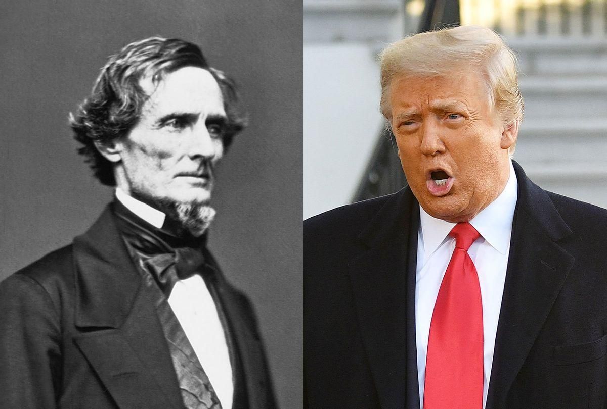 Donald Trump's a traitor — and we shouldn't cut him the same slack we gave Jefferson Davis