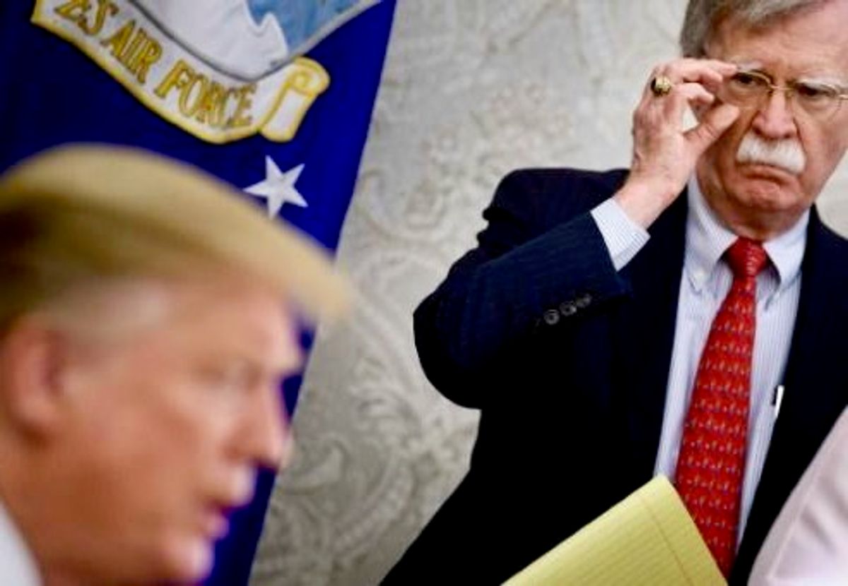 'Tripping over his shoelaces': John Bolton explains how Trump can be beaten