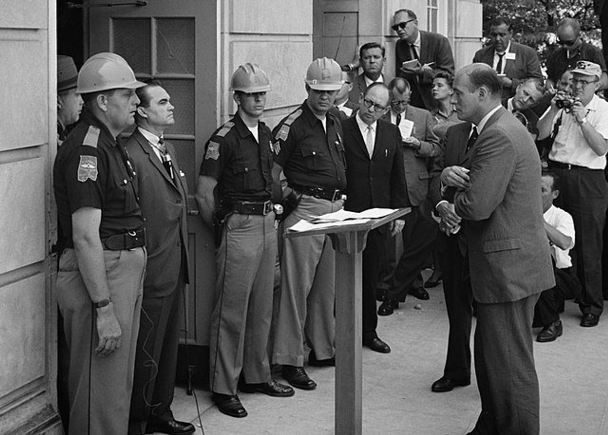 Ron DeSantis is a tad more diplomatic than George Wallace was