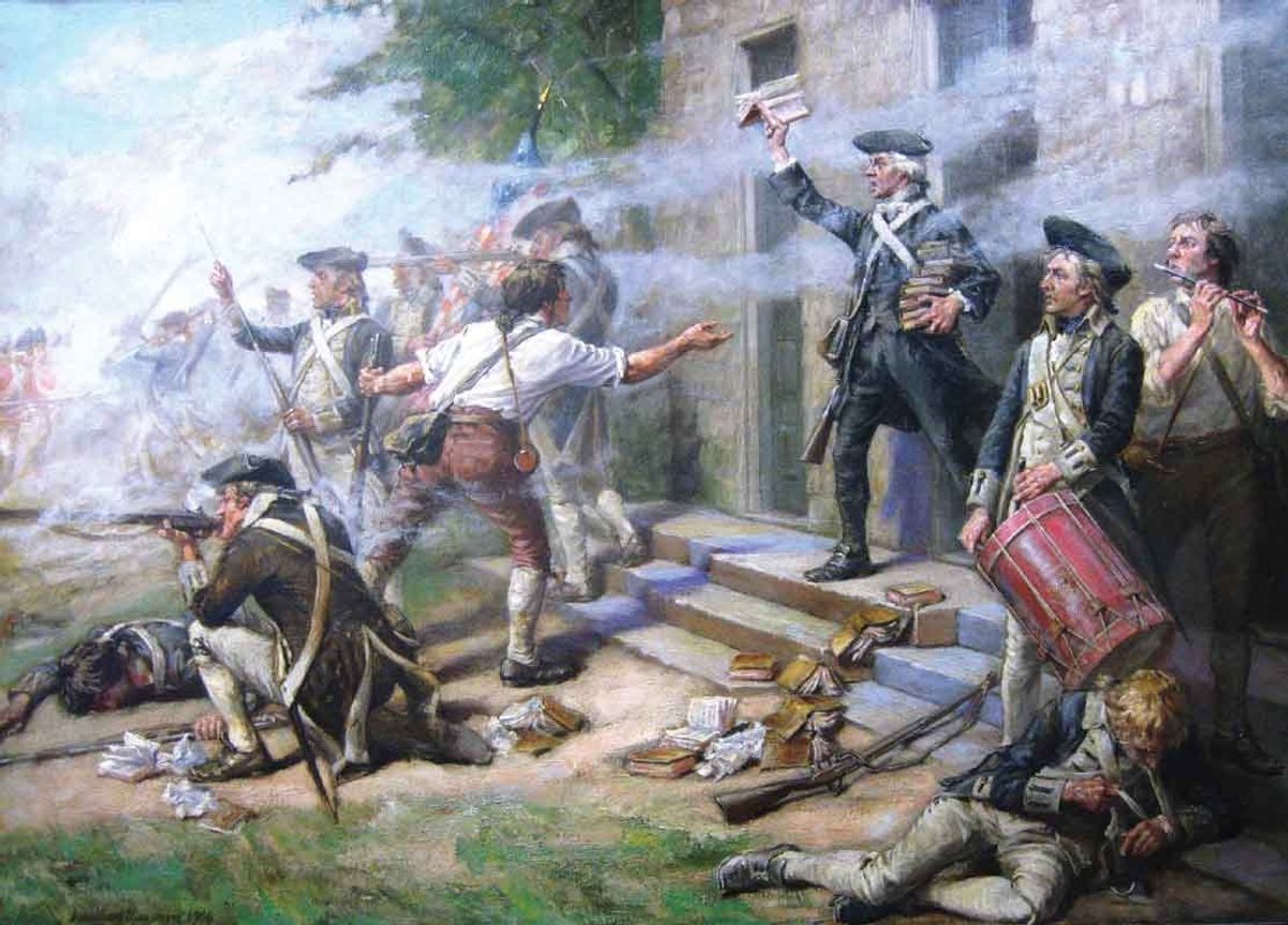 America was founded on political violence