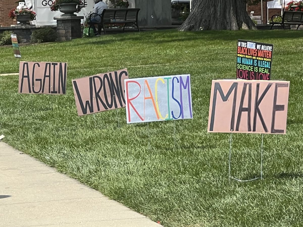 ‘We love Hitler! We love Trump!’ Residents fight back after fascist rally in Michigan