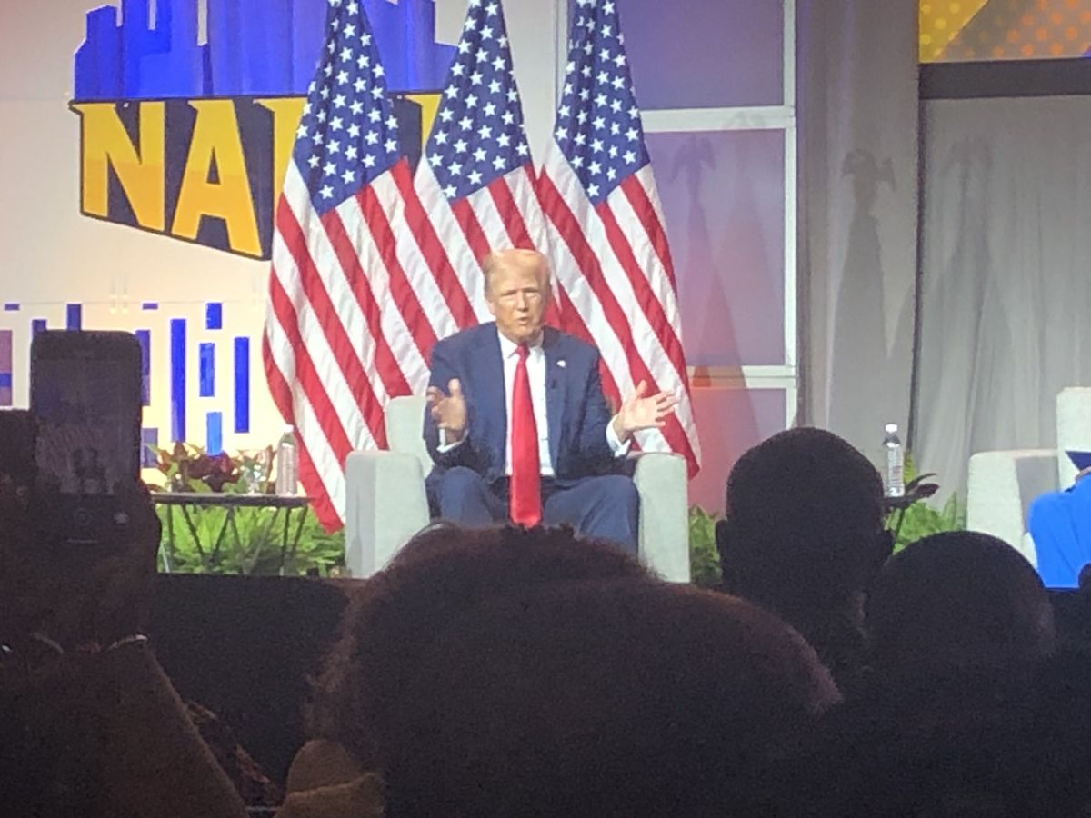 'Laughter of disbelief': Insider recalls 'vibe' at Trump's Black journalist interview