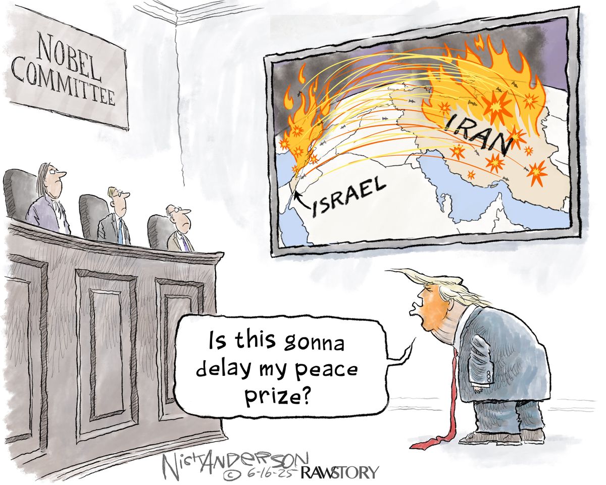 A slight hiccup in Trump's Nobel Peace Prize plans