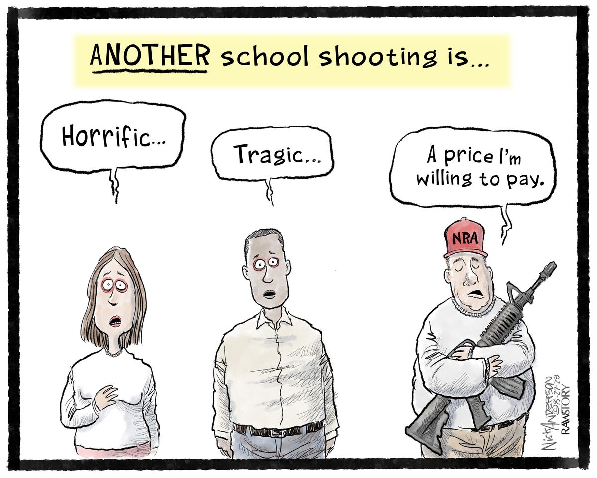 Tragedy unfolds: another school shooting