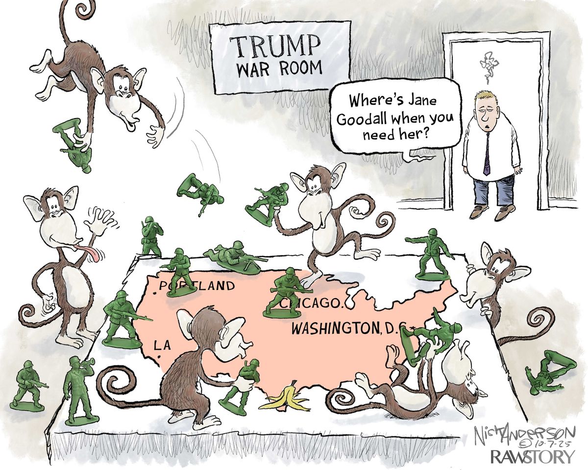 Maybe Trump's war room needed Jane Goodall's touch