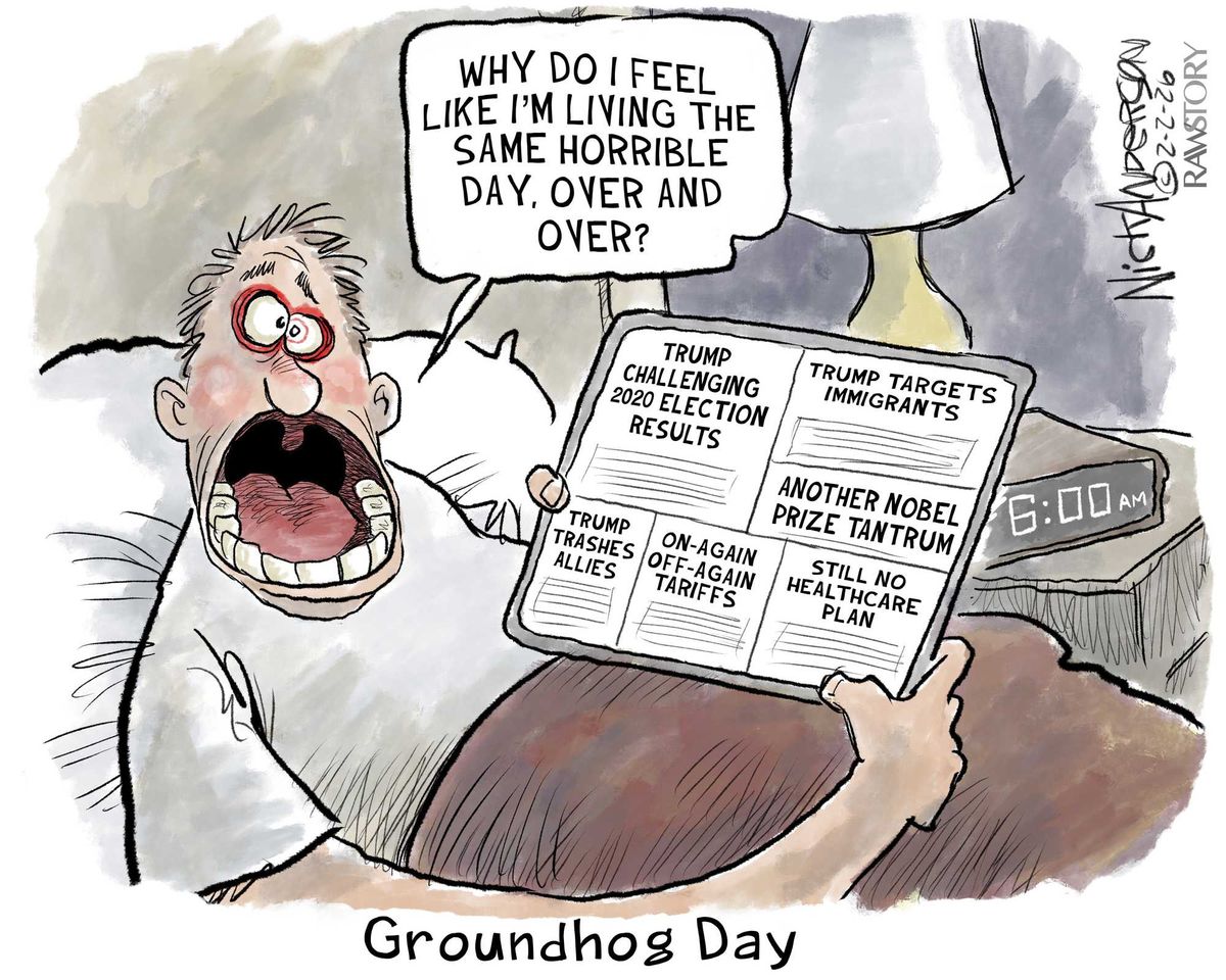 Trump's Groundhog Day nightmare