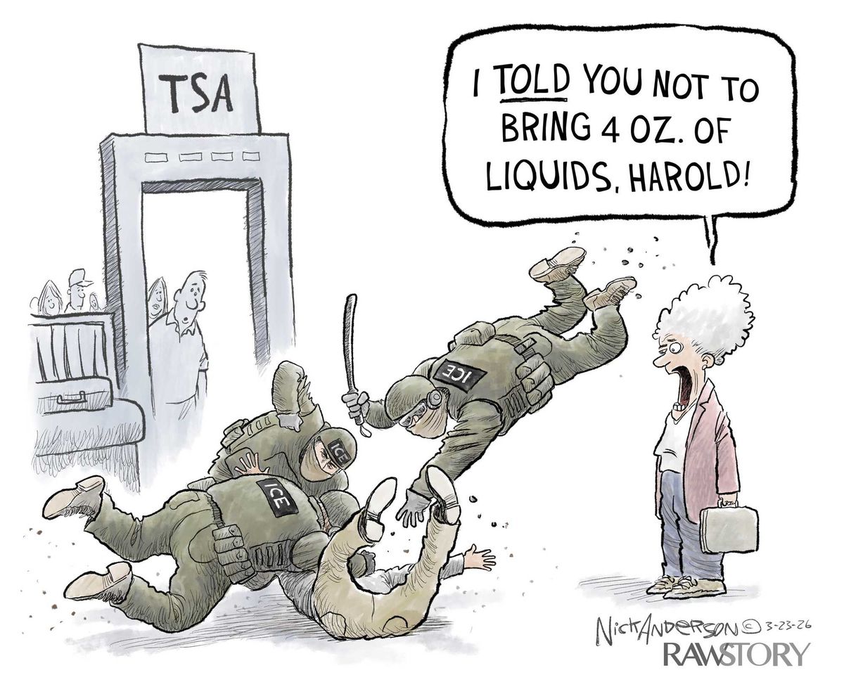 ICE deploys maximum force to keep airports safe