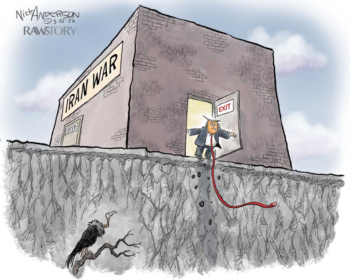 Trump finally has a war exit plan