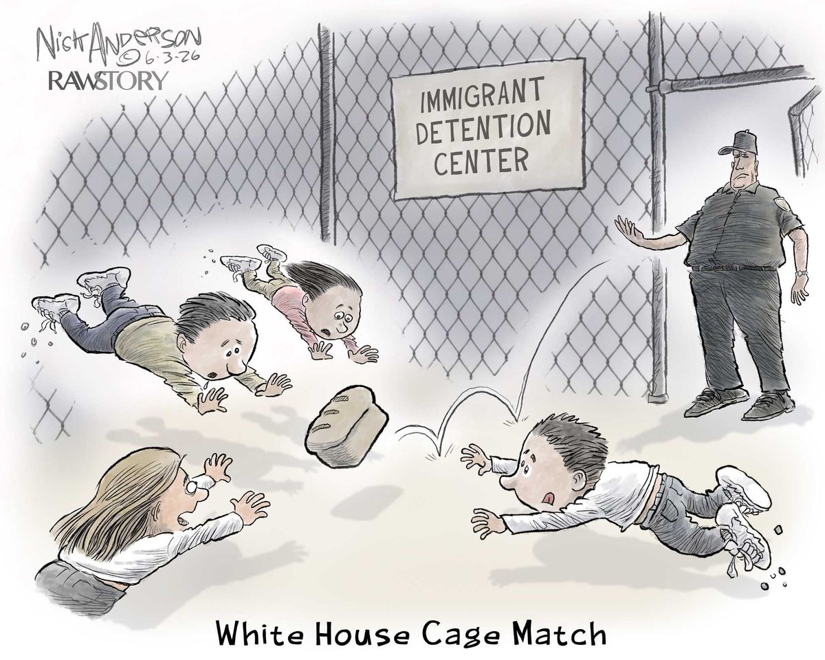 The real cage fight MAGA's going crazy for