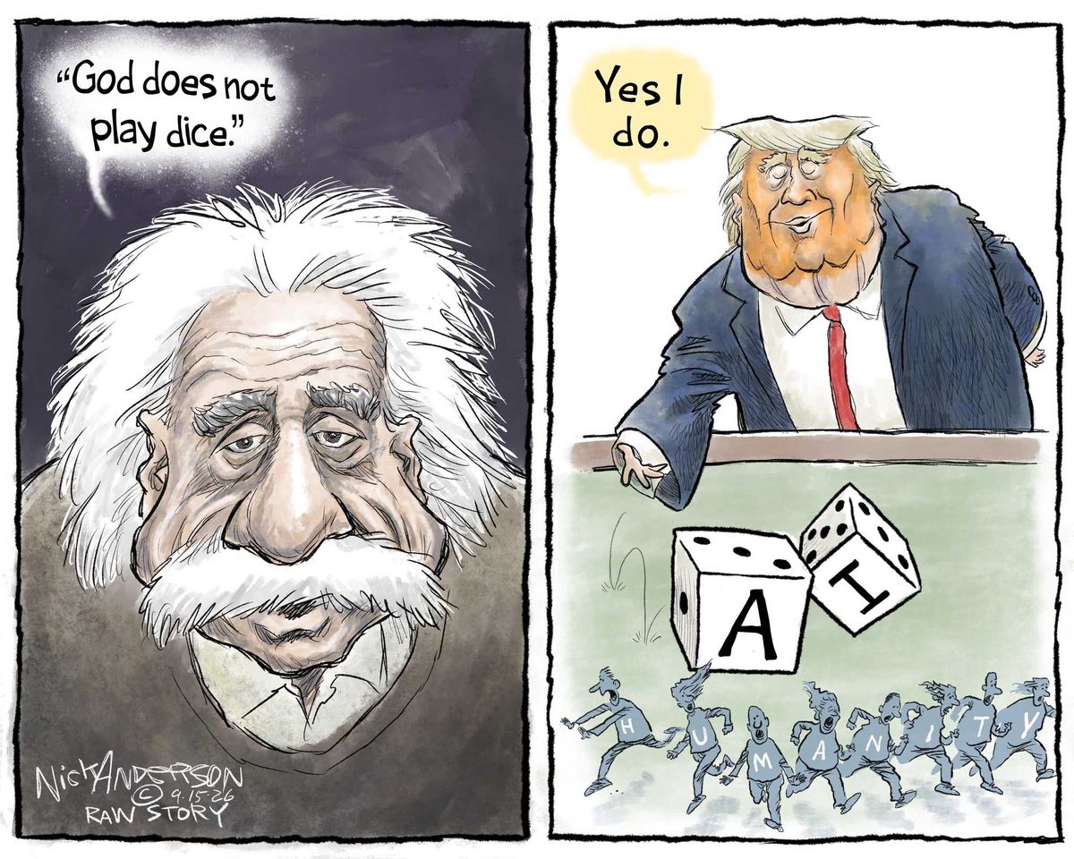 Godlike Trump rolls the dice on the future of humanity