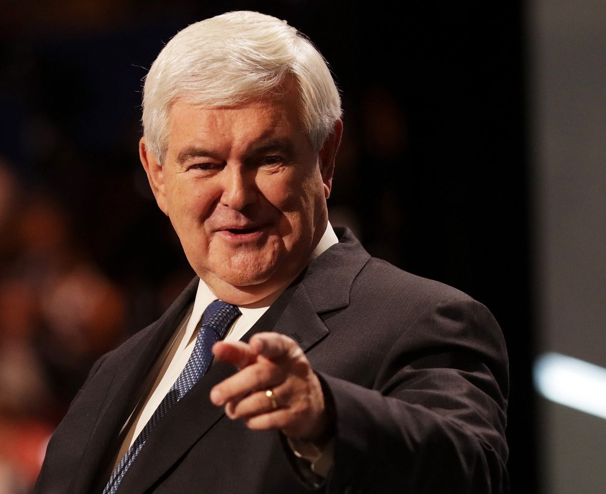 Here’s how much Newt Gingrich’s defunct presidential campaign still