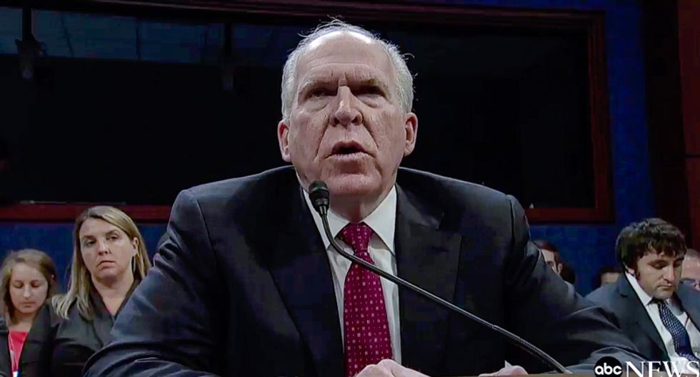 Ex-CIA chief: Intel shows possibility Trump campaign was 'actively conspiring, colluding with Russia'