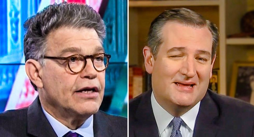 He's 'exceptionally smarmy': Al Franken spells out why he 'hates Ted Cruz'