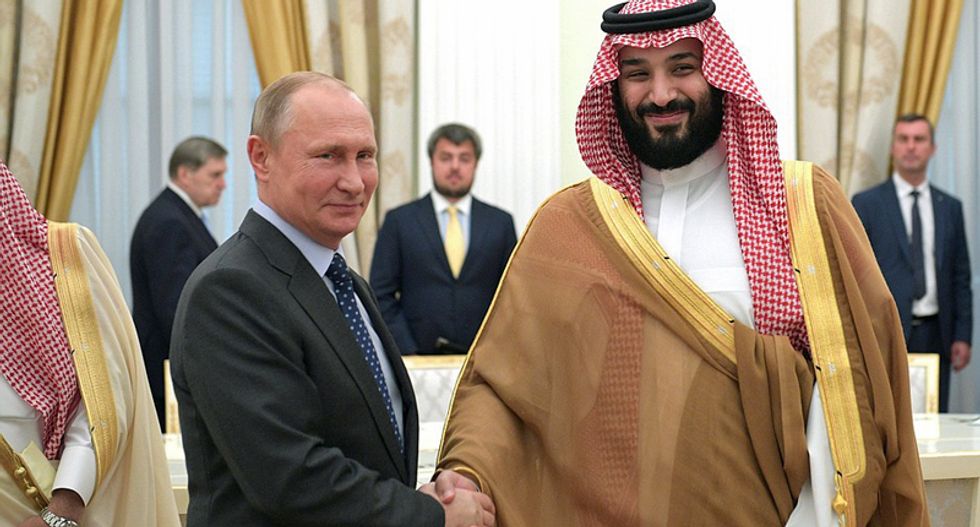 High-five from Putin and awkward photograph at G20 show Saudi prince's coming challenges