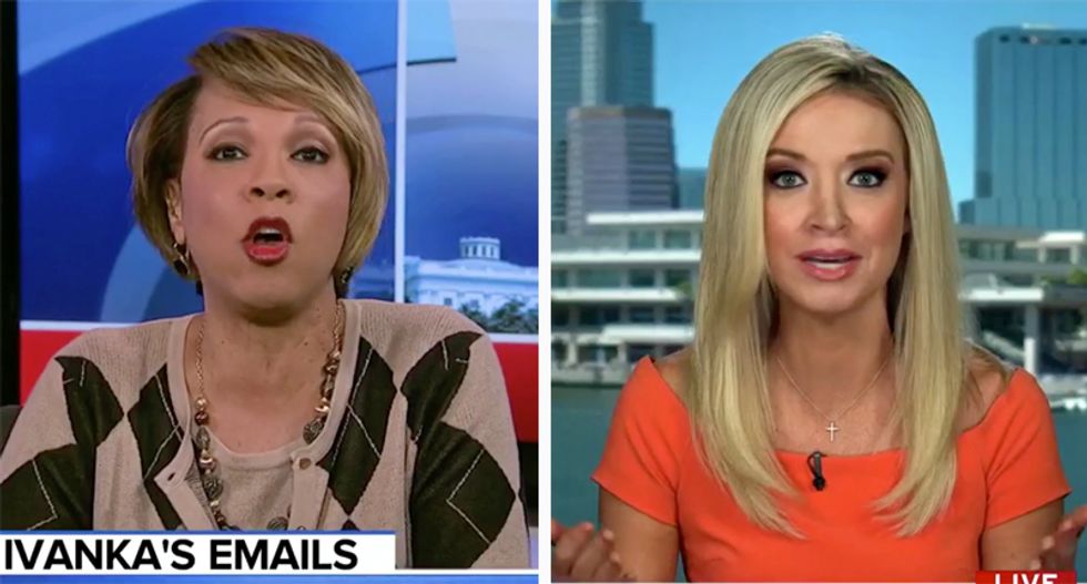 WATCH: Kayleigh McEnany shut down by former GOP committee counsel after bumbling defense of Ivanka’s illegal emails