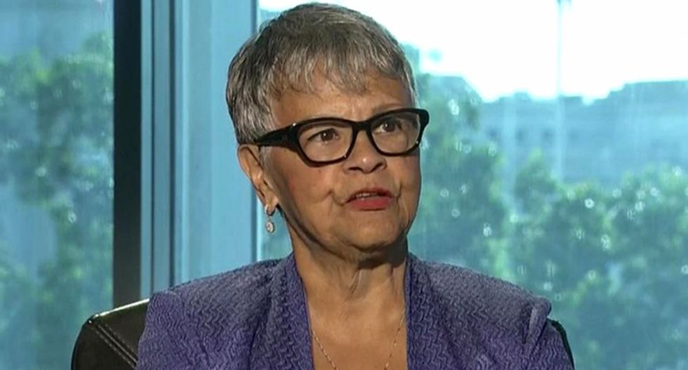 Congresswoman 'sick' after Trump trip to Puerto Rico: 'He is absolutely disgusting and he is an embarrassment'