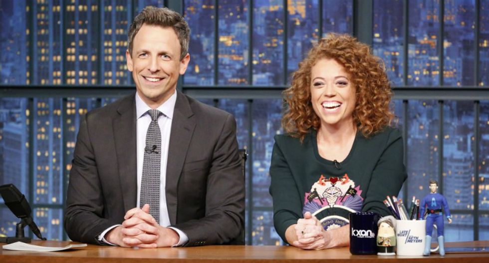 Seth Meyers launches a passionate defense of Michelle Wolf: She made 'fun of people in power who lie to us on a daily basis'